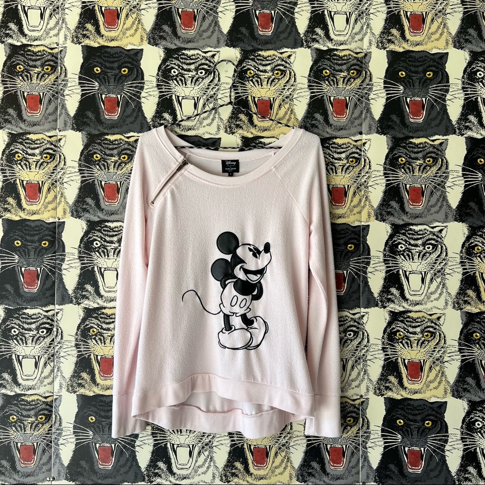 David Lerner Mickey Mouse sweatshirt